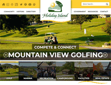 Tablet Screenshot of holidayisland.us